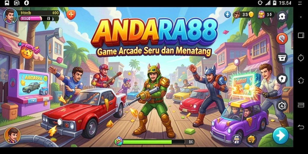 Tangkapan layar gameplay ANDARA88 menampilkan aksi seru dan grafis yang menawan.
