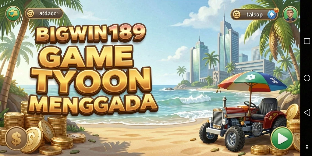 Screenshot gameplay <strong>BIGWIN189</strong> menunjukkan strategi manajemen bisnis yang seru.