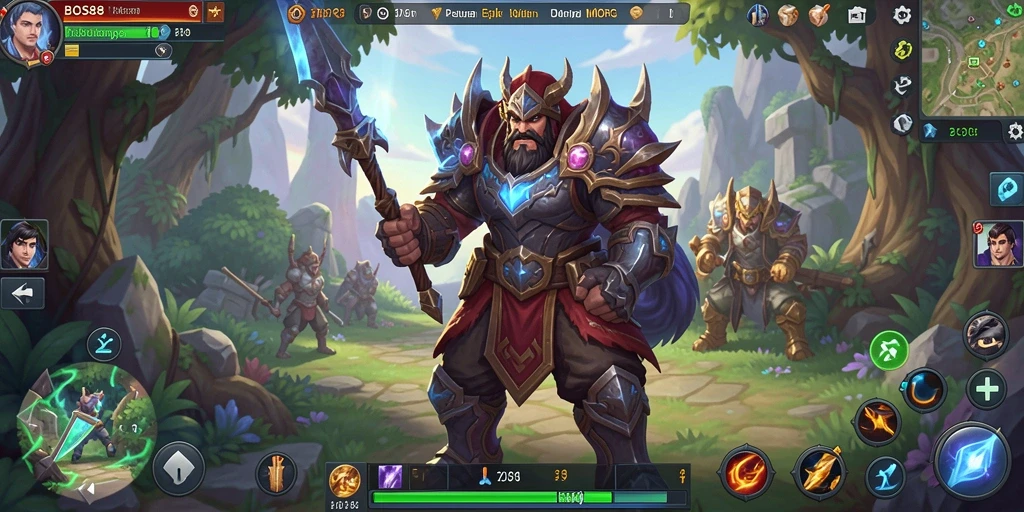 Gameplay BOS88 menampilkan pertarungan epik dalam dunia MMORPG yang menakjubkan.