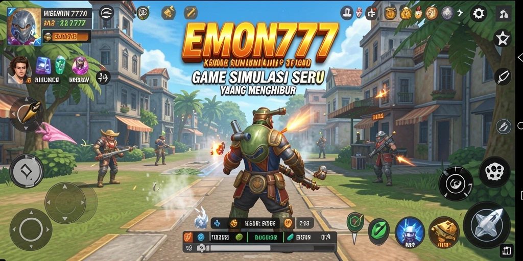 Menampilkan gameplay menawan dari EMON777 yang penuh kreativitas.