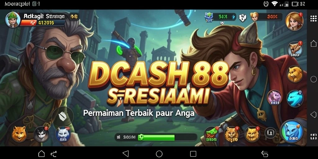 Tampilan gameplay IDCASH88 yang mendebarkan dan penuh strategi.
