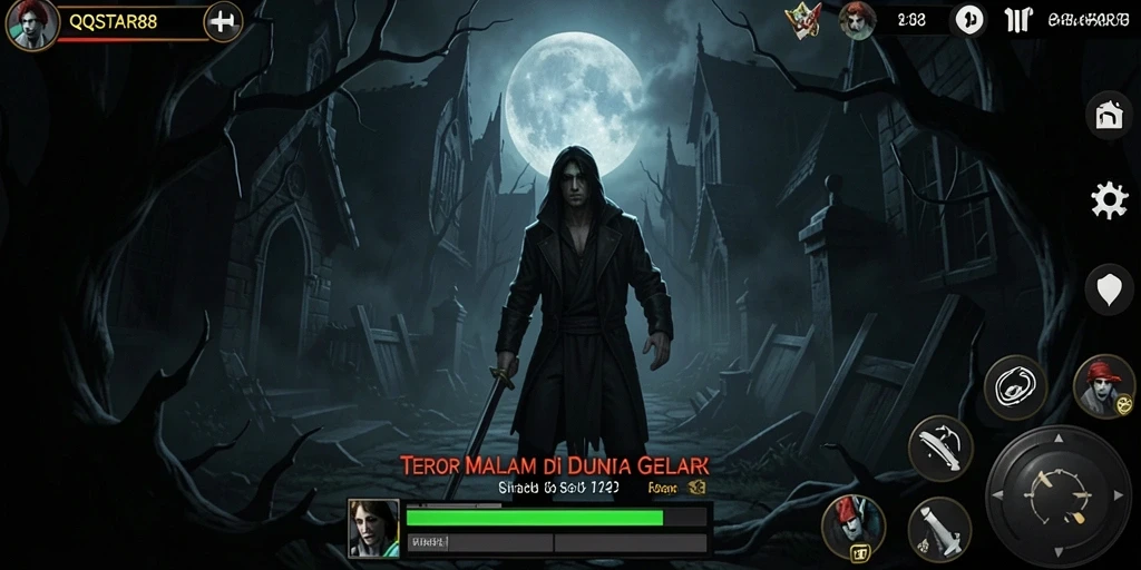 Tangkapan layar dari gameplay menegangkan dalam QQSTAR88.