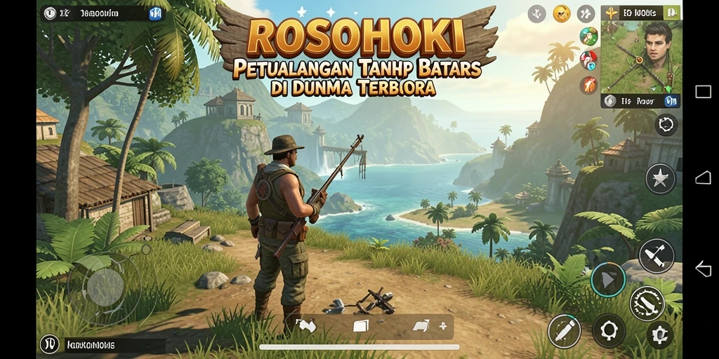 Tangkapan layar dari gameplay menakjubkan di dunia Open World.