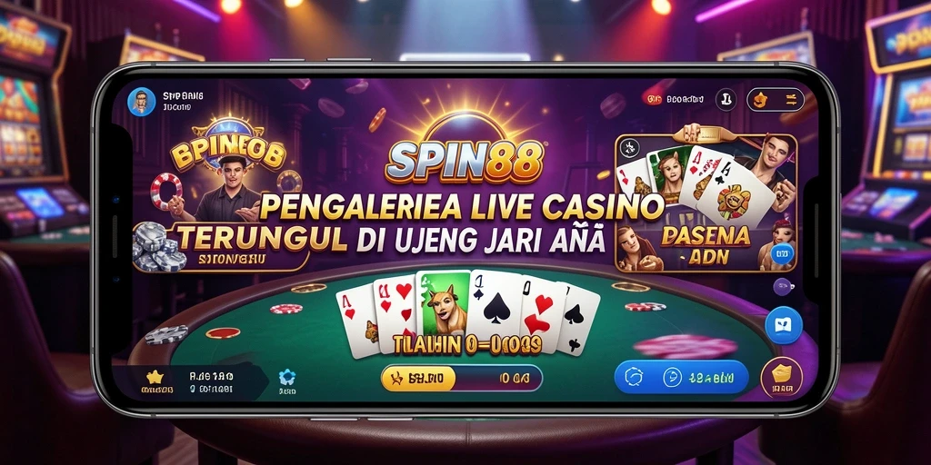 Tampilan gameplay SPIN88 yang menarik dalam sesi Live Casino.