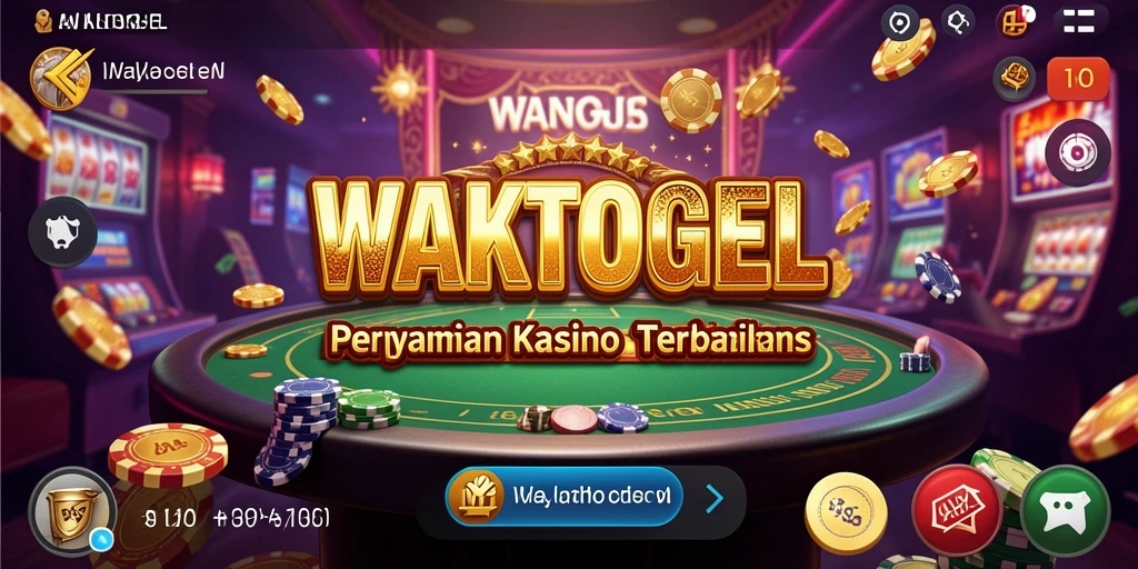 Tampilan menarik dari gameplay Kasino di WAKTOGEL.